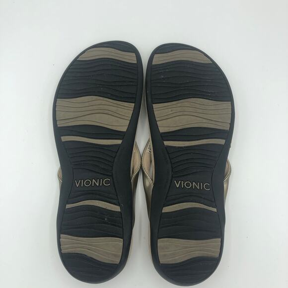 Vionic Bella II Toe Post Sandals | Women's Size 9 - Picture 6 of 9